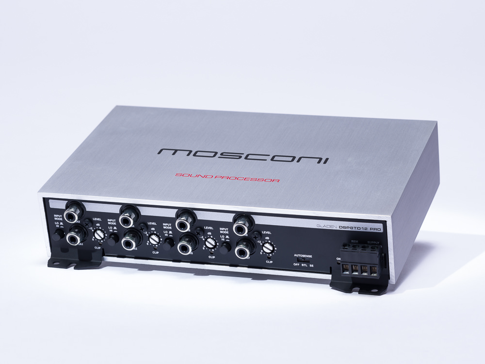 Mosconi DSP 8to12 Pro 12-channel digital signal processor